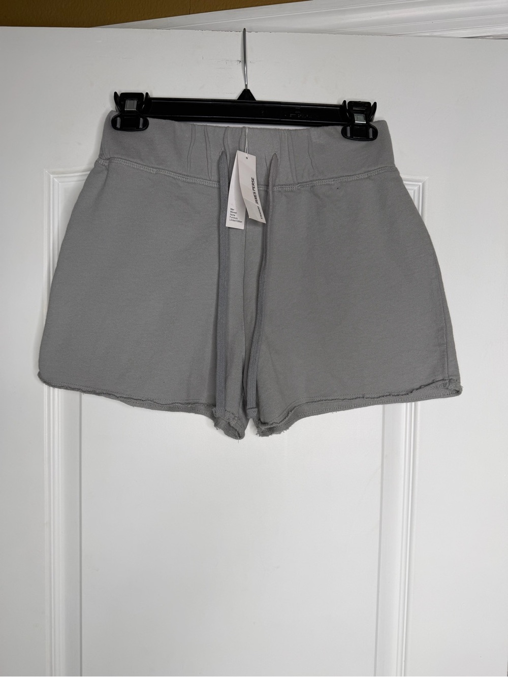 NWT James Perse Light Gray Athletic Lounge Shorts Size 0
